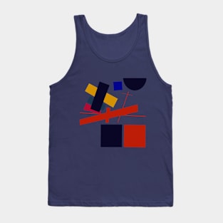 Geometric Abstract Malevic #12 Tank Top